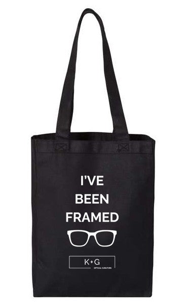 I've Been framed tote bag