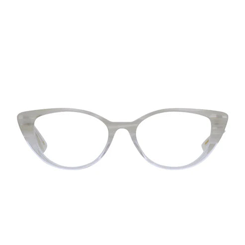 white cat-eye eyeglasses frames 